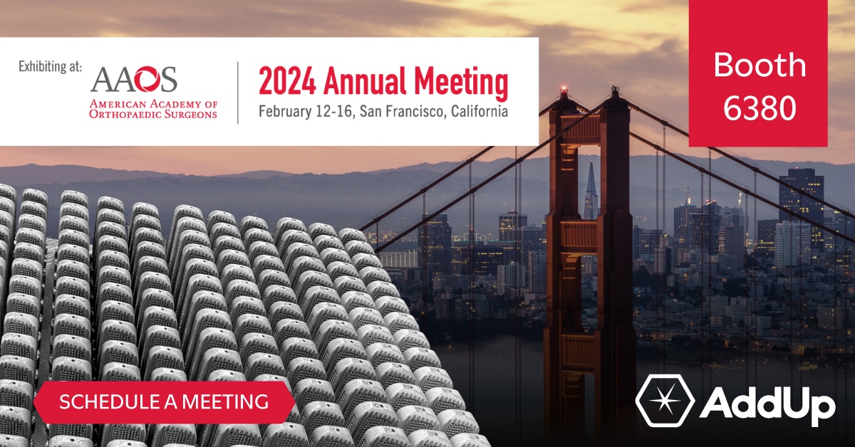 Join AddUp at the AAOS Annual Meeting!