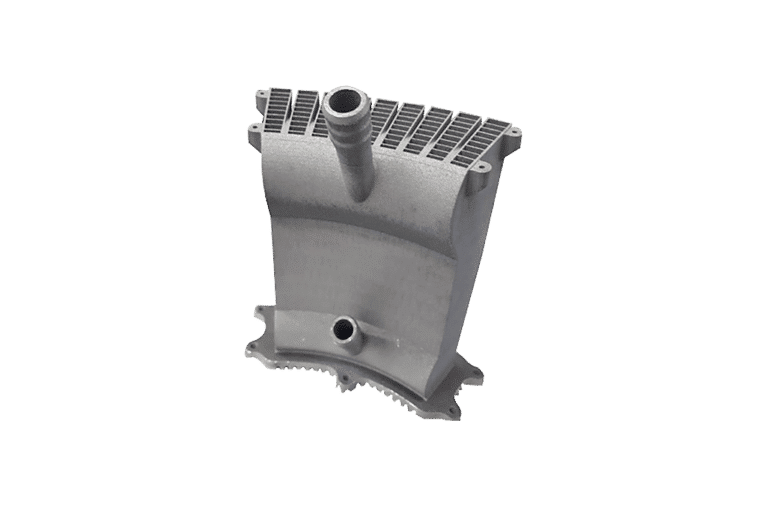 Additive manufacturing heat exchanger printed with metal 3D printing technology by AddUp.